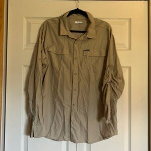 100% nylon Columbia shirt